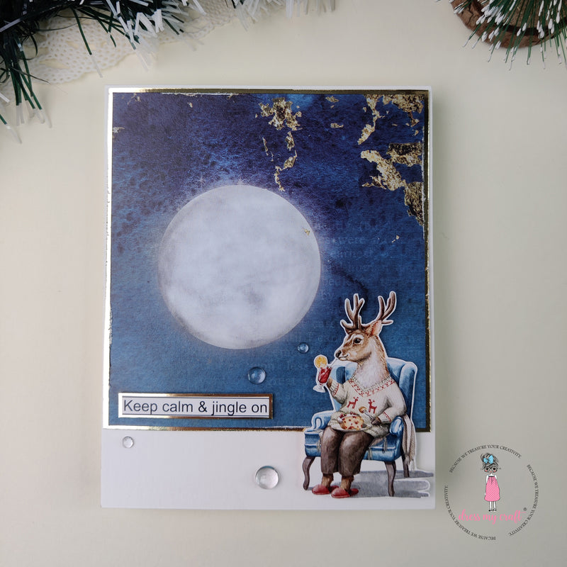 Keep Calm & Jingle On Holiday Card