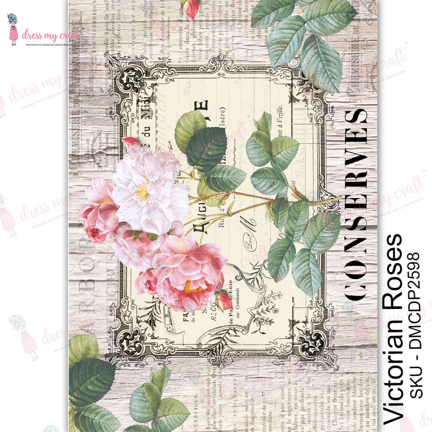 Victorian Roses - Transfer Me