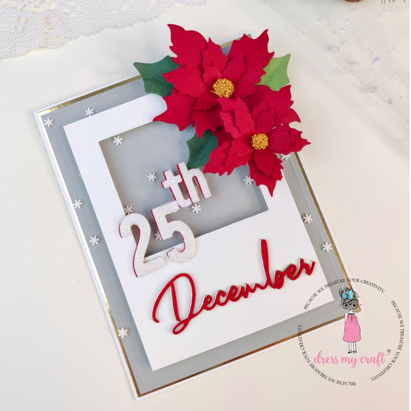 25th December – Christmas Special Handmade Date Frame