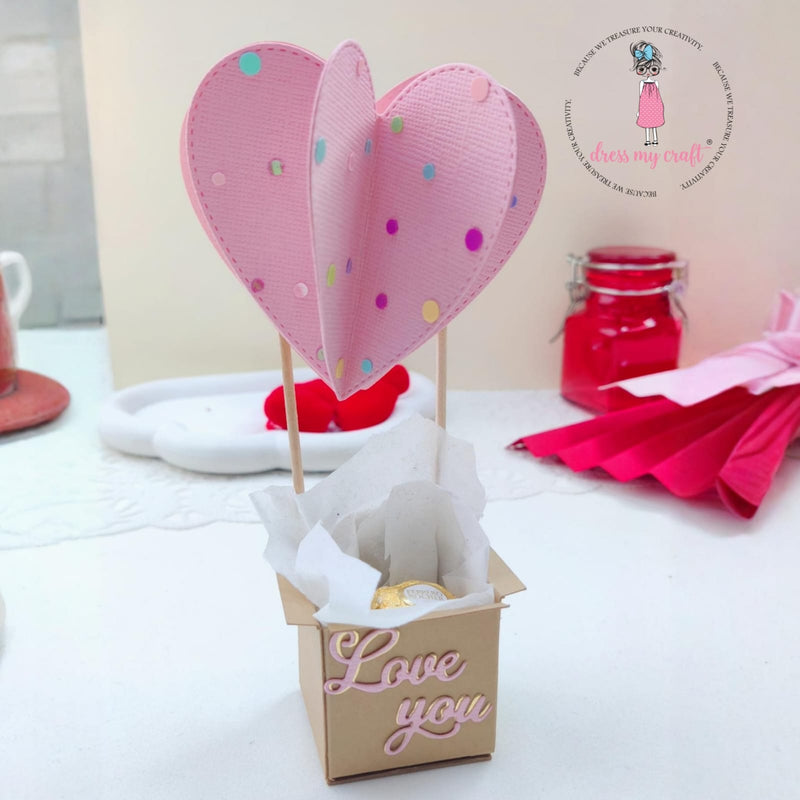 Heart Balloon Love Box