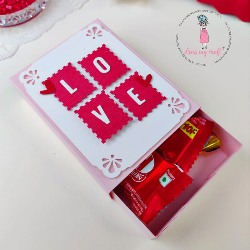 LOVE Sliding Chocolate Box