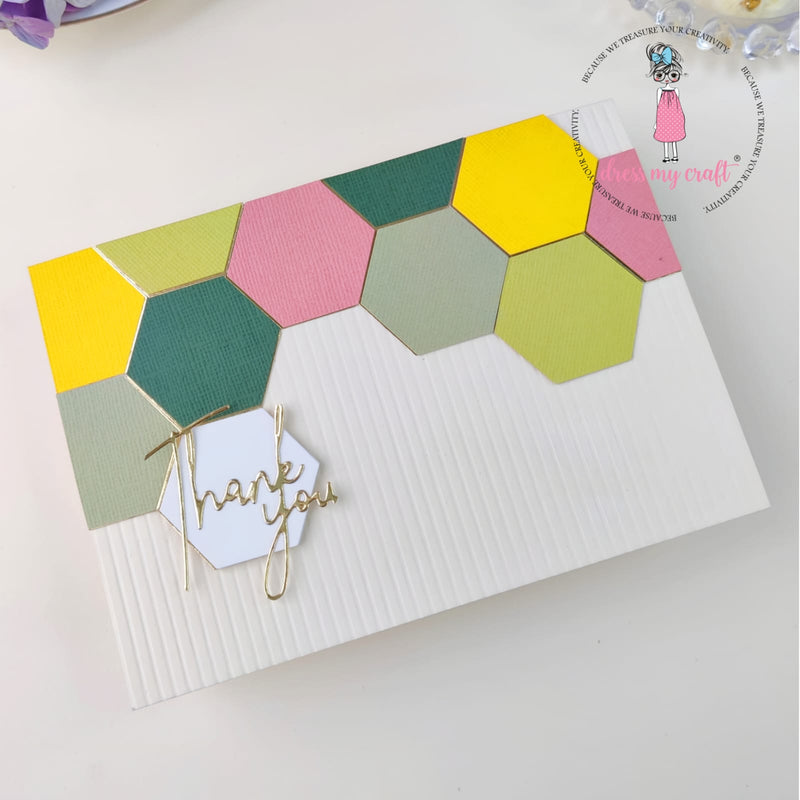 Hexagon Punch Card