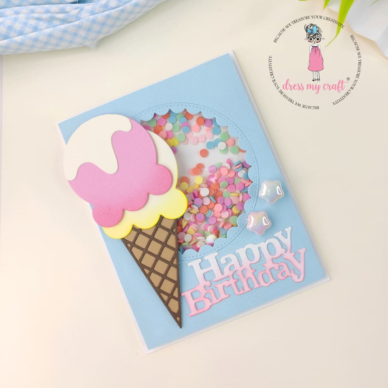Ice Cream Cone Card