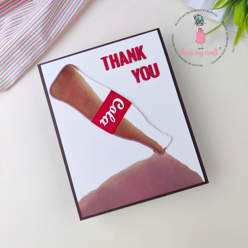 THANKS YOU COLA CARD