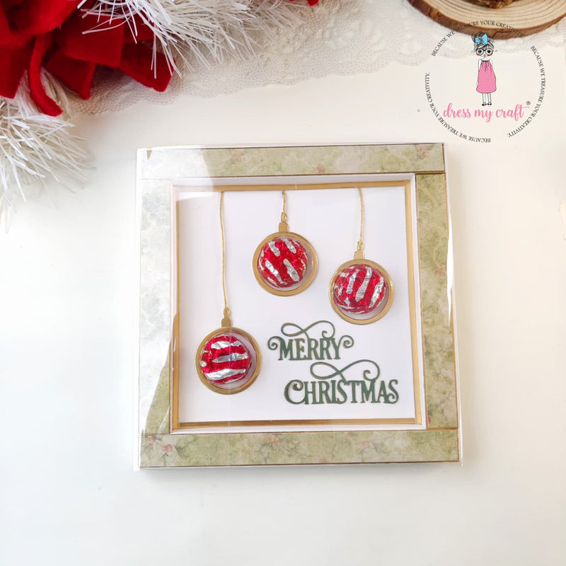 Merry Christmas ( Ornament box )