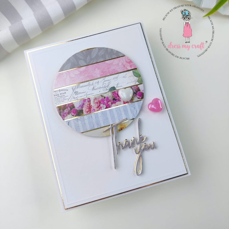 Blush Bloom Thank You Card