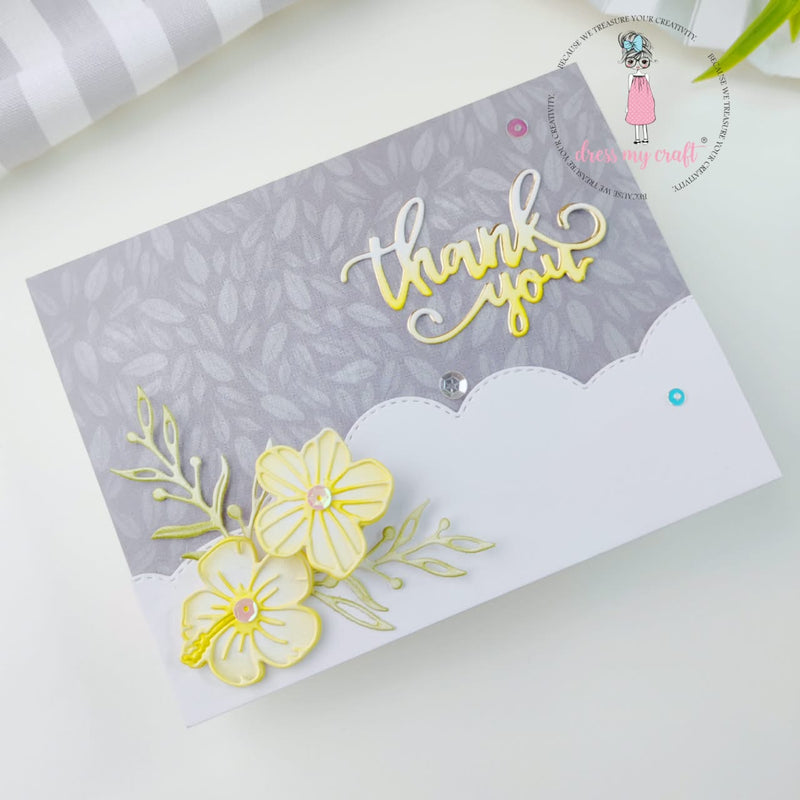 Yellow Sunshine Thank You Card