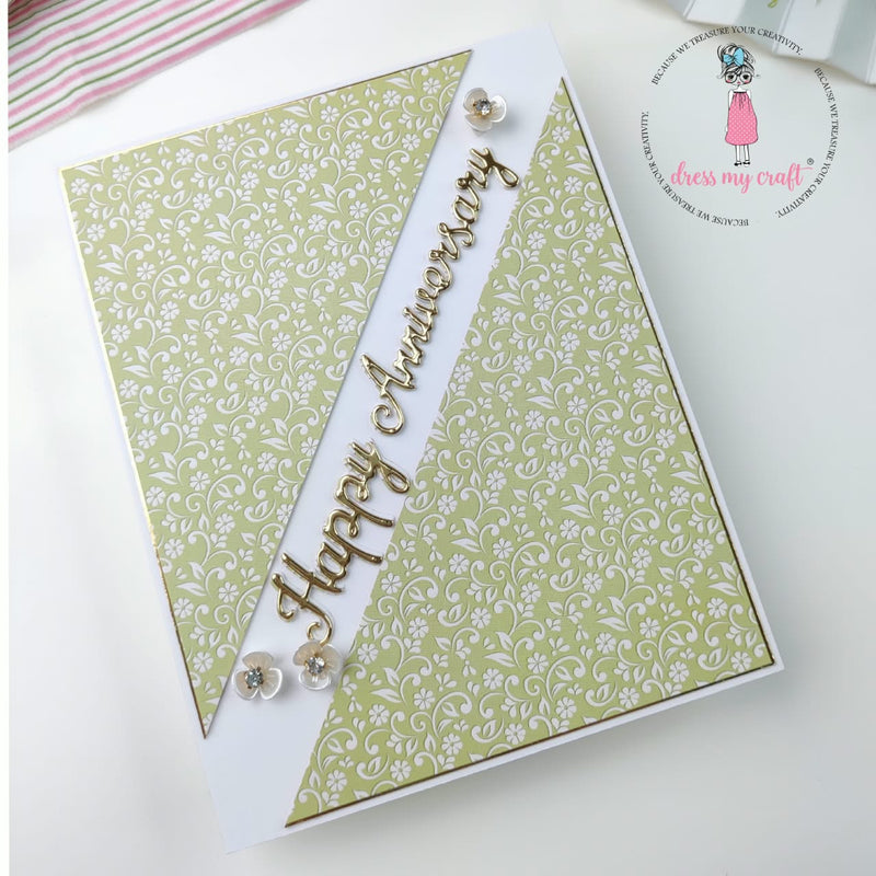 Spinning Whimsy Happy Anniversary Card