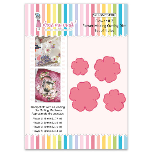 Flower # 2 - Flower Making Cutting Dies