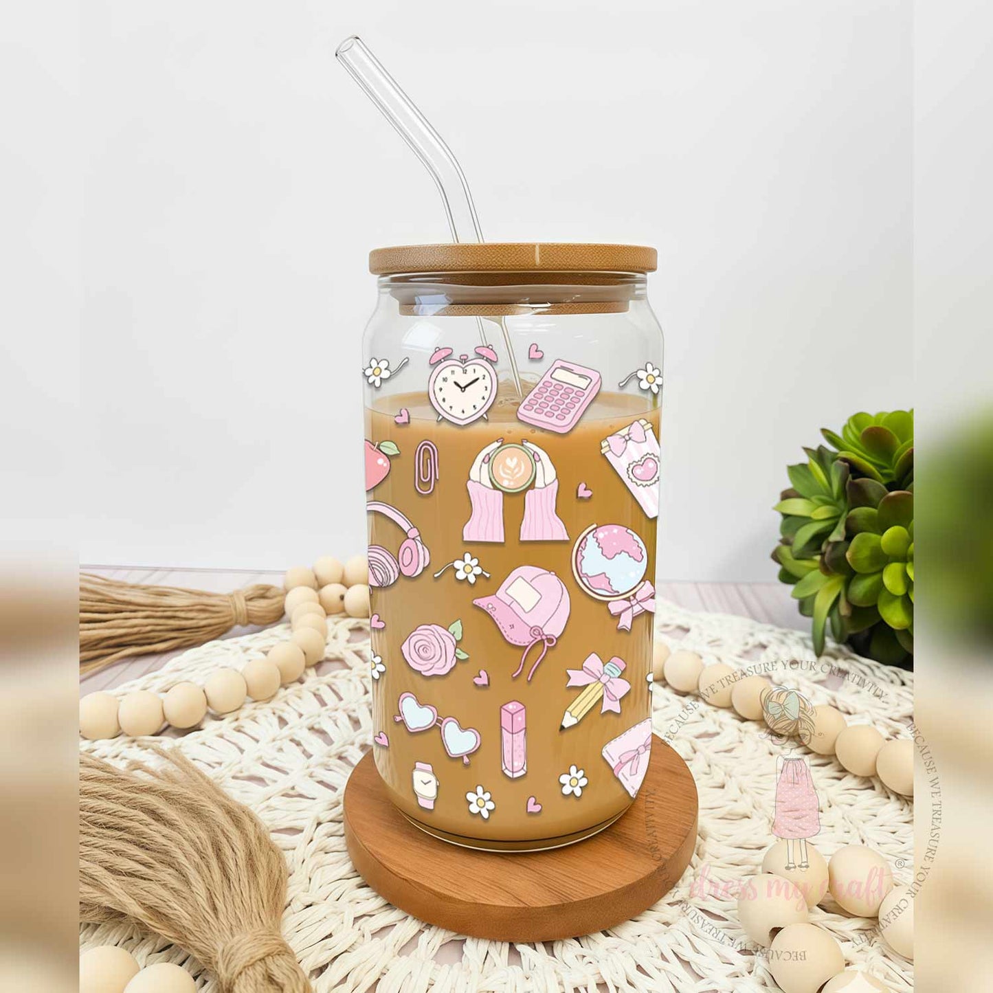 Stick N Peel Stickers -Pink Daily Dreams